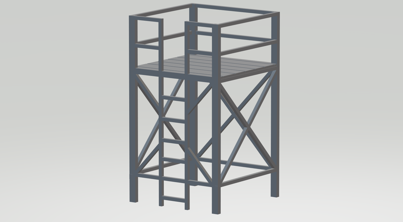 Kamera/Aussichtsturm Modern Bausatz 1:32 SKA132M