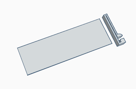 Leitplanke 130 mm  (1Stk) LPCL