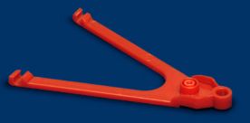 NSR Leitkielhalter schwingend Extra-Hart -rot-