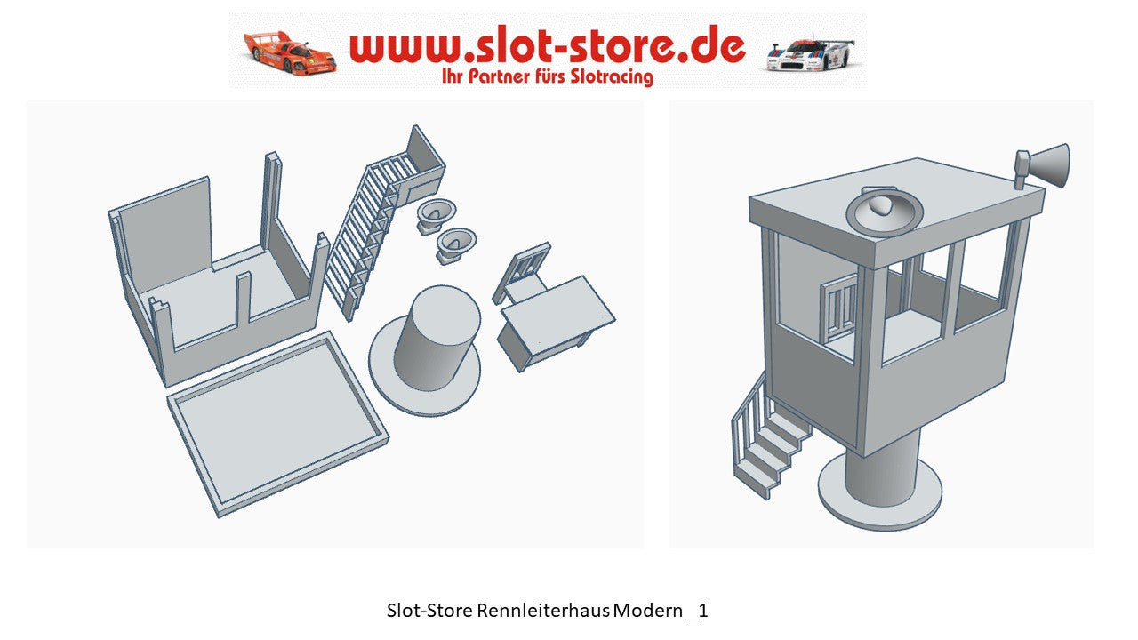 Rennleiterstand Modern 1 1:32 RSTM1132