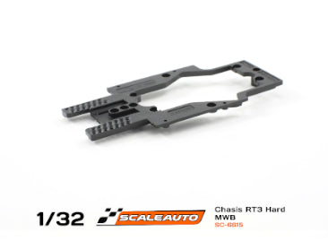 Scaleauto Chassis RT-3 MWB 77-84mm Rev. 3 mit geändertem Leitkielhalter