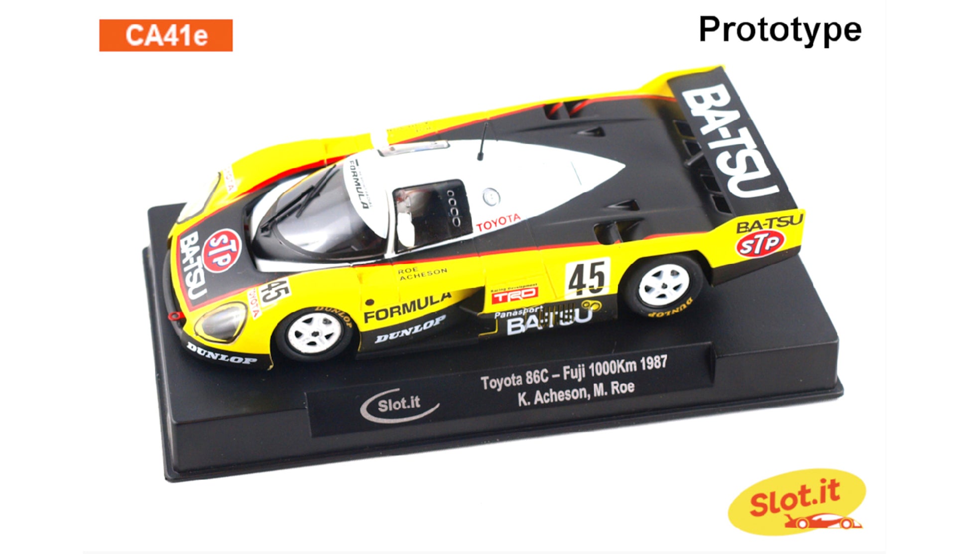 Slot.it Toyota 86C Fuji 1987 No. 45