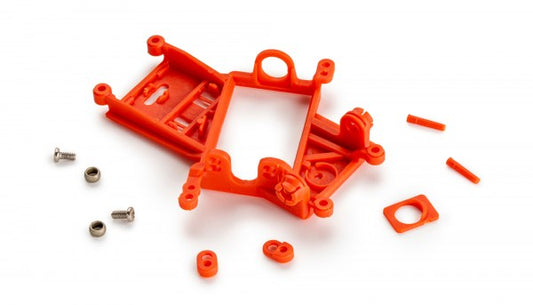 Slot It Motorhalter CH130 Anglewinder EVO6 Offset 1,25mm (Kunststoff) Hart mit Motorhalter für Boxer