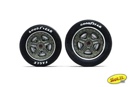 Slot It Felgeneinsätze Toyota 88C (4Stk) PA48