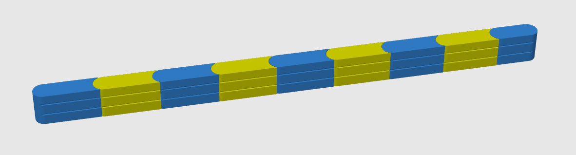 Streckenbegrenzung Set Le Mans 50 cm -Basic-