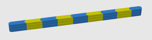 Streckenbegrenzung Set Le Mans 50 cm -Basic-