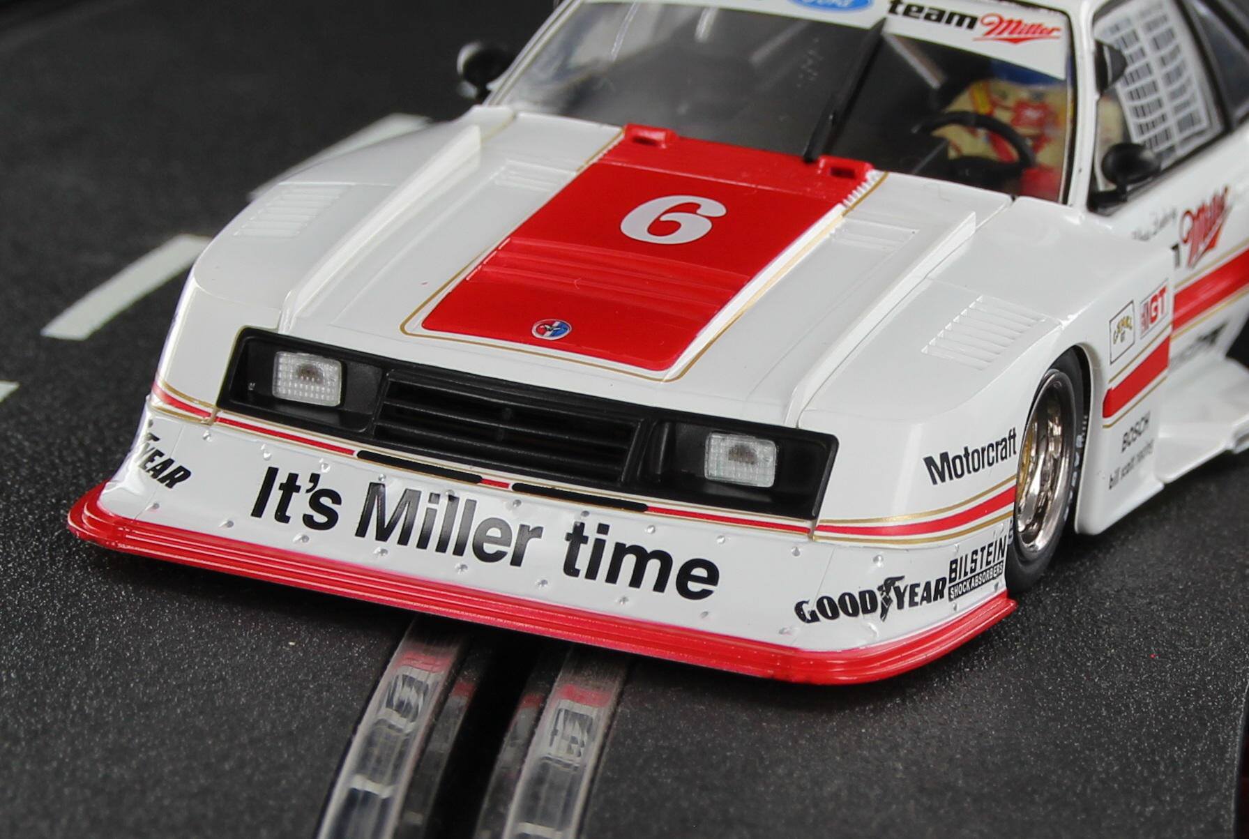 Sideways Ford Mustang Mid Ohio 1981 #6 SW46