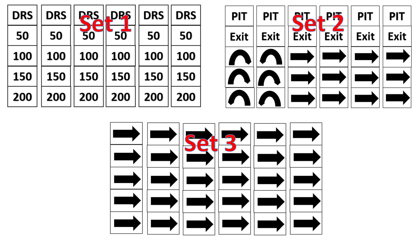 Track Markers / Hinweisschilder Set 2 (10Stk) TMS02