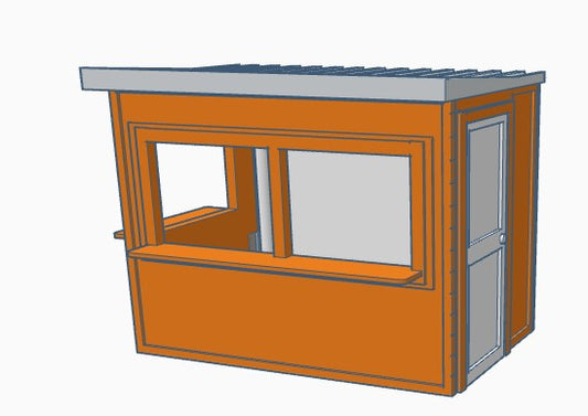 Verkaufsstand Bausatz Orangenlimo 1 1:32 VSOL132