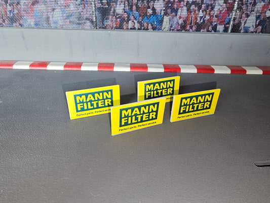 Werbeschild Streckenwerbung Klein (4 Stk)