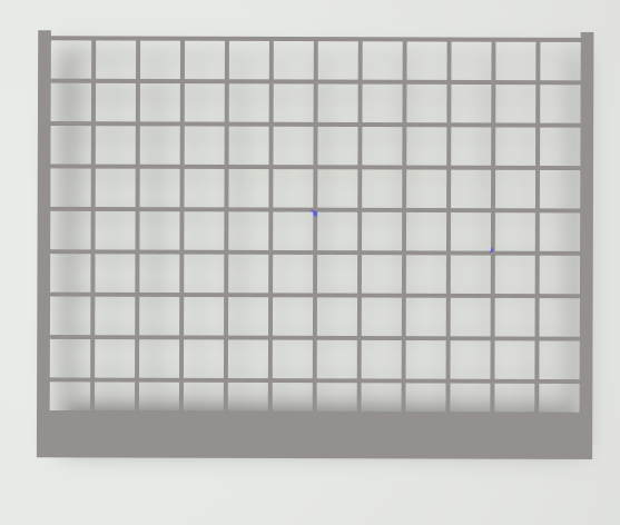 Zaun inkl. 2 Montageclips (1Stk) SSZA130MC