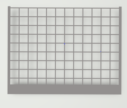 Zaun inkl. 2 Montageclips (1Stk) SSZA130MC