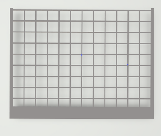 Zaun inkl. 2 Montageclips (1Stk) SSZA130MC