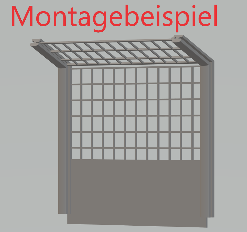 Fangzaun Schräge für -Basic & Pitlane- SSPISC130