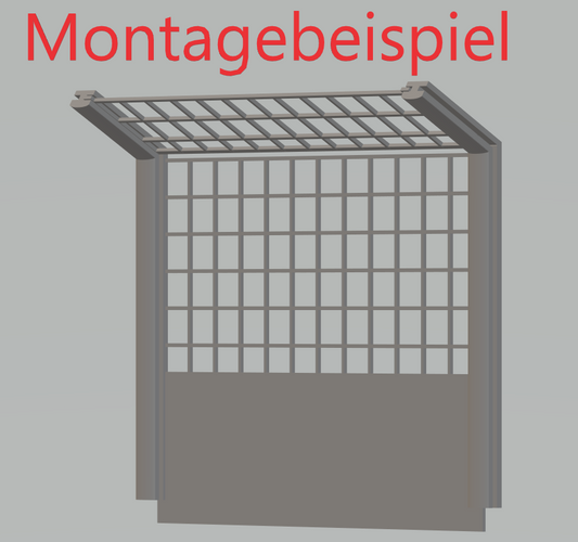 Fangzaun Schräge für -Basic & Pitlane- SSPISC130