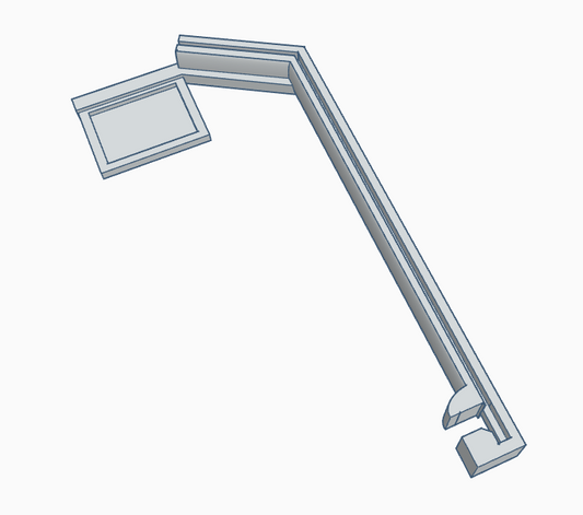 Pfosten -Infotafel Clip- Fangzaun -Basic- (1Stk) ZFWTCL